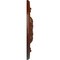 Ekena Millwork Flagstone Medallion (Canopies up to 3 7/8"), 30"OD x 3 7/8"ID x 3 1/4"P, Burnished Mahogany Crackle CM30FLBMC - alternate 2